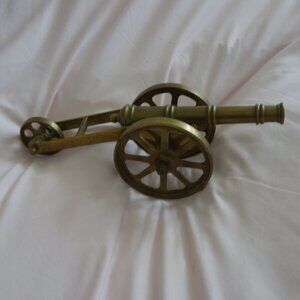 Vintage Metal Display Cannon